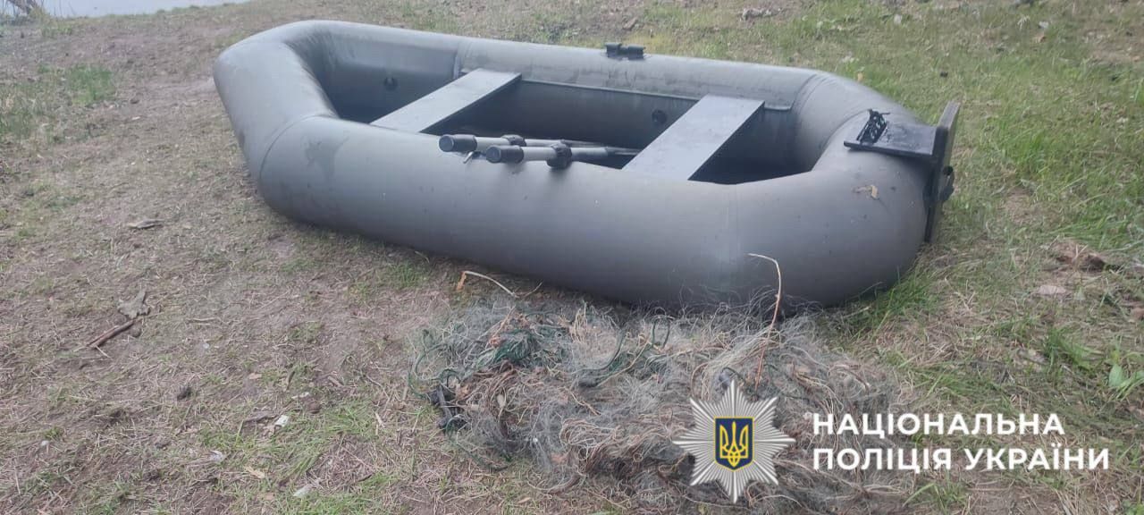 Фото до матеріалу: Браконьєр на Вишгородщині наловив рибу на 90 тисяч гривень