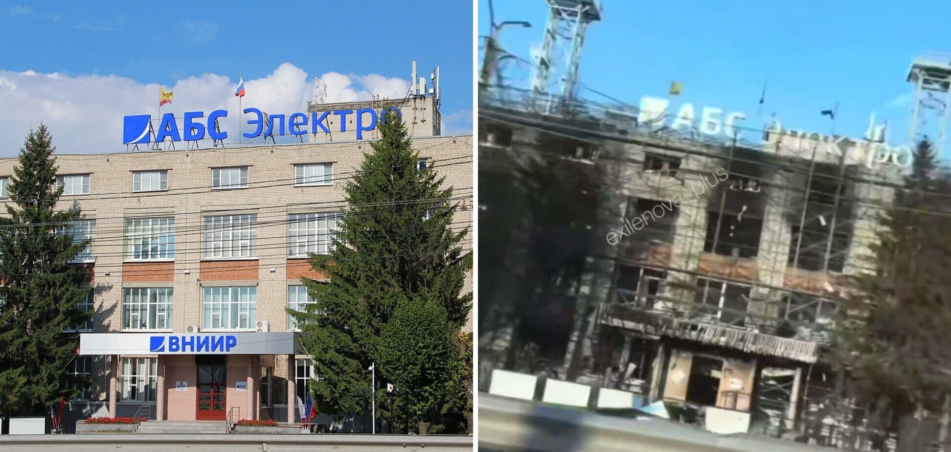 Фото до матеріалу: Сліди ракетного удару по заводу у Чебоксарах: пошкоджені фасади та пожежа