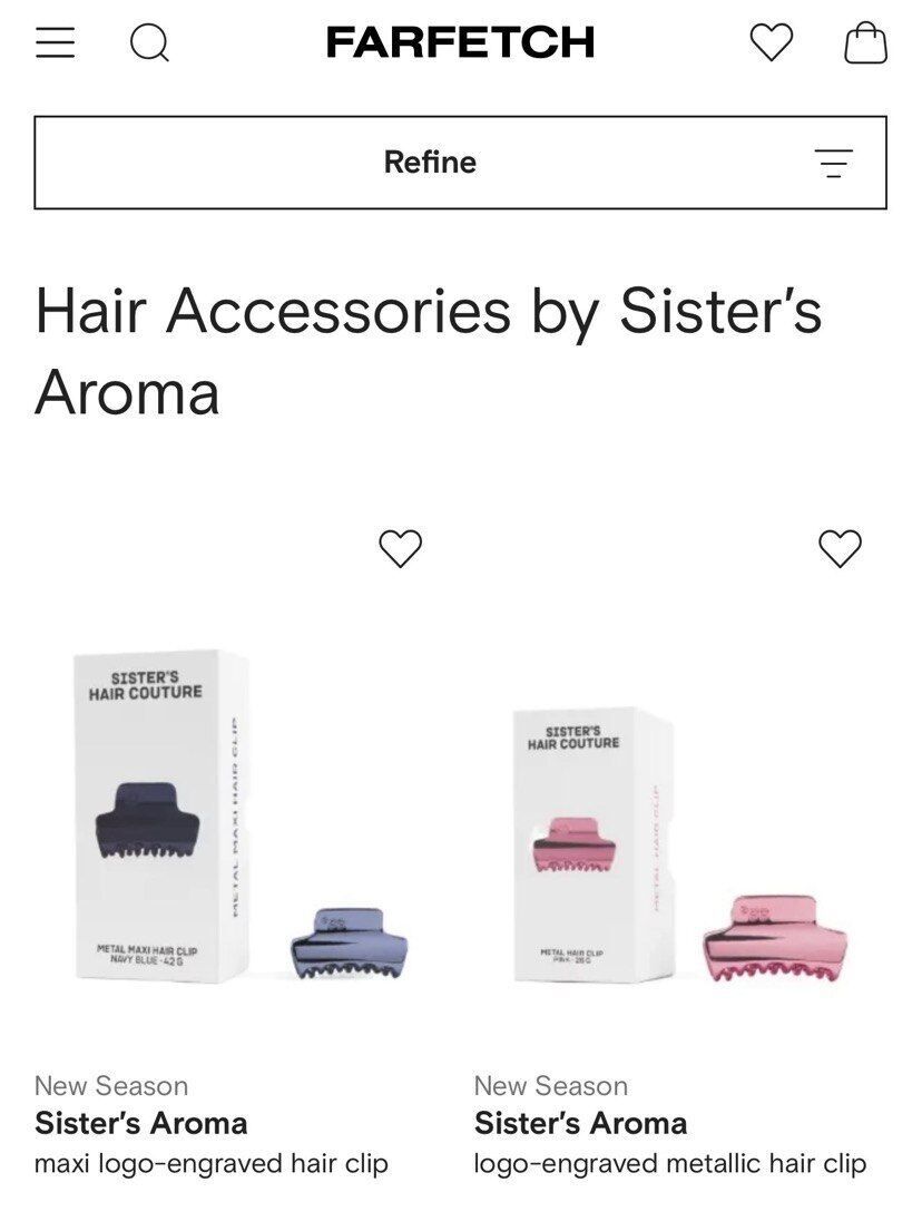 Фото до матеріалу: Поруч із luxury-гігантами: Sister’s Aroma тепер на Farfetch