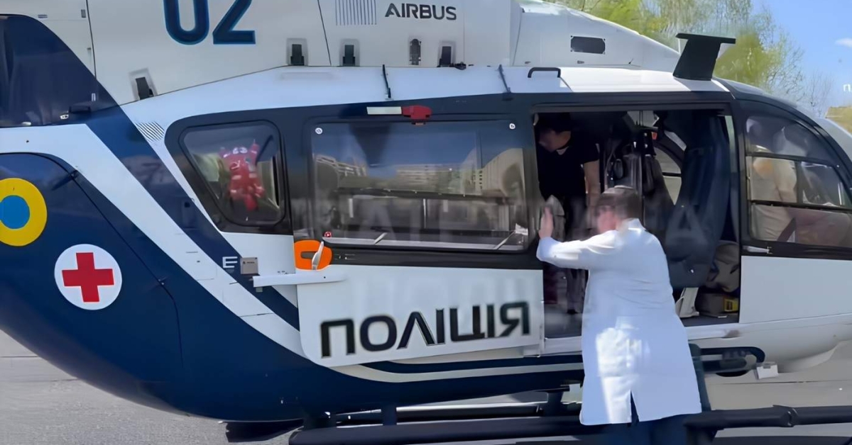 Фото до матеріалу: Вінниця — Київ: поліція забезпечила «зелений коридор» для донорського серця