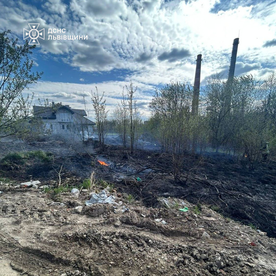 Фото до матеріалу: На Львівщині вирували потужні пожежі: з'явилися фото