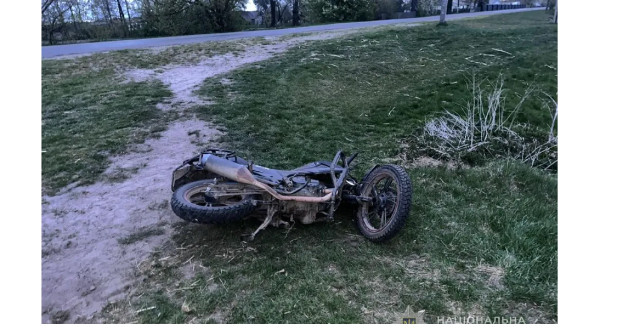 Фото до матеріалу: ДТП у Камінь-Каширському районі: 18-річний мотоцикліст отримав травми