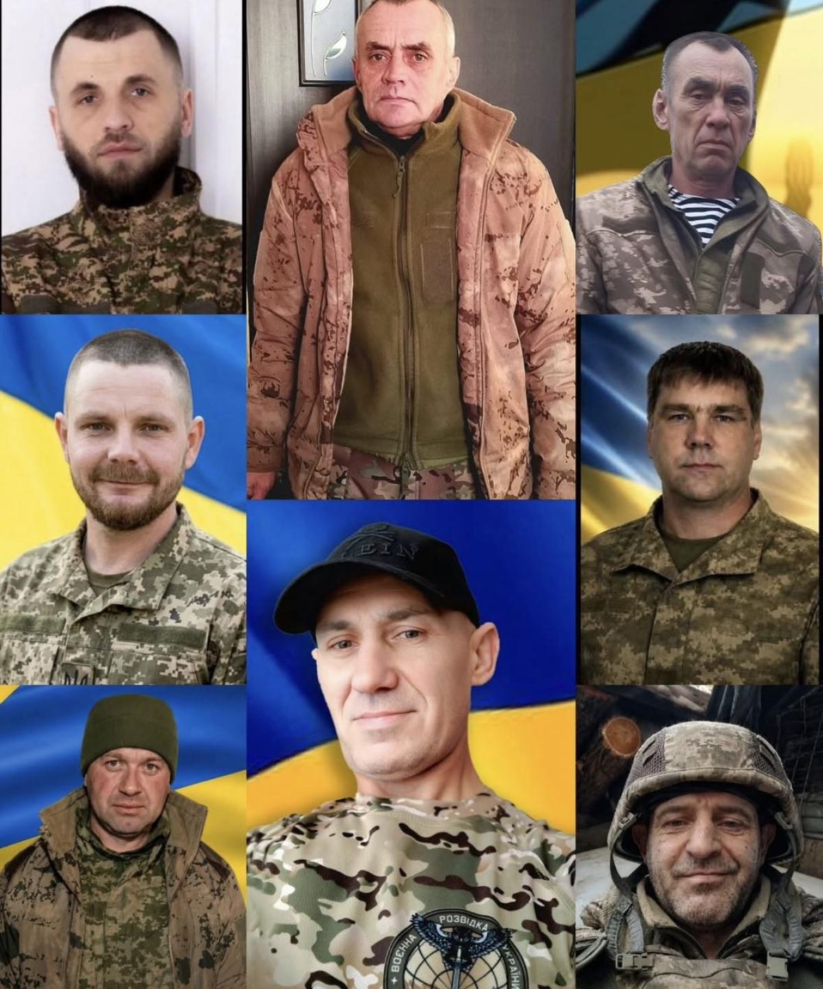 Фото до матеріалу: На Рівненщині провели в останню путь вісьмох захисників України
