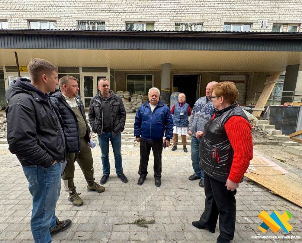Фото до матеріалу: Житомирська поліклініка №2 стане безбар'єрною