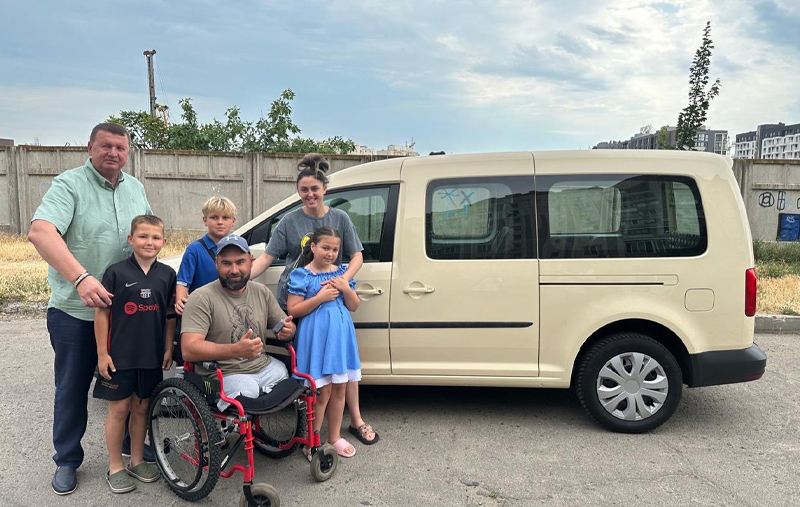 Фото до матеріалу: Боротьба за своїх: інклюзивні автомобілі дають ветеранам новий шанс на життя
