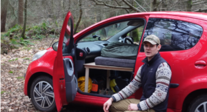 Фото до матеріалу: 23-річний Honda CR-V перетворили на кемпер для душевного відпочинку