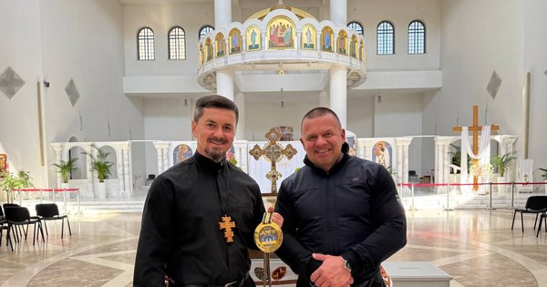 Фото до матеріалу: Єромонах Макарій Дутка встановив 19-й рекорд України: 219 кг на жимі лежачи