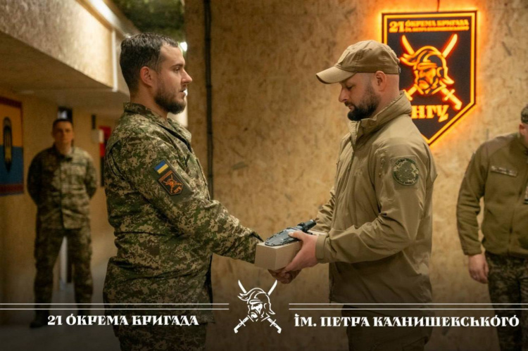 Фото до матеріалу: У Кривому Розі нацгвардійців нагородили за мужність та професіоналізм