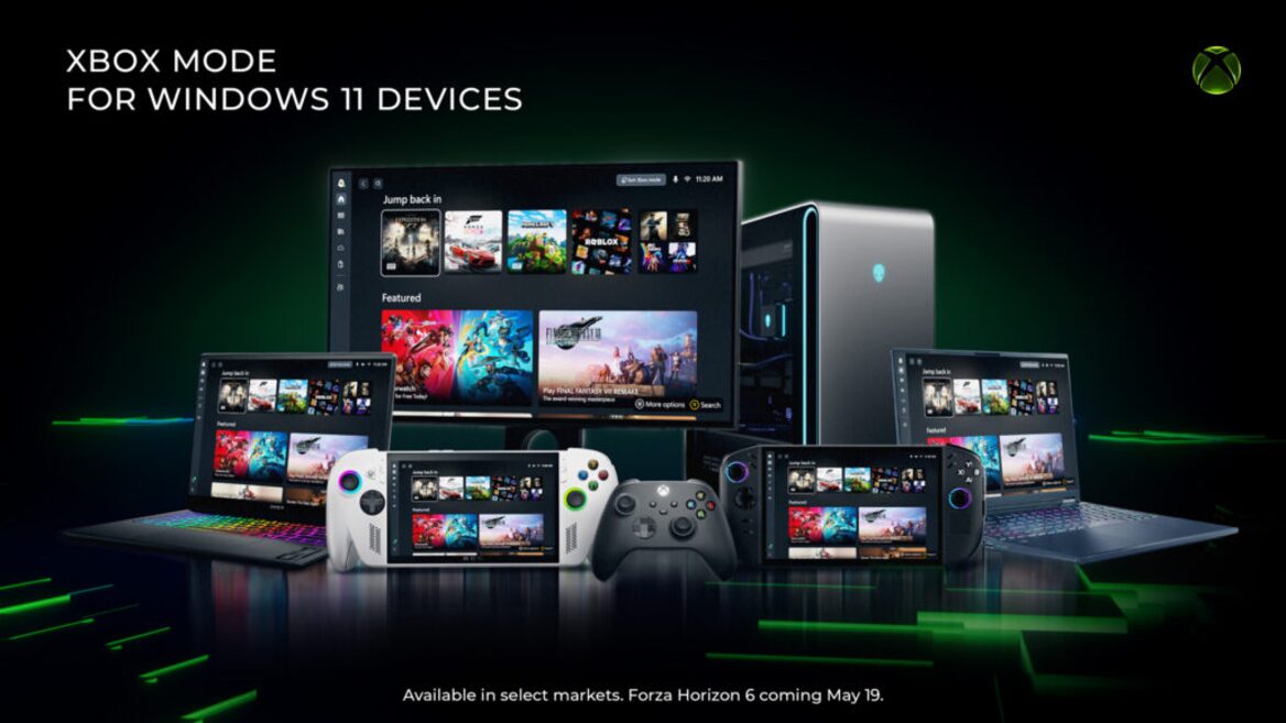 Фото до матеріалу: Microsoft офіційно запустила режим Xbox для ПК та планшетів на Windows 11 в Україні