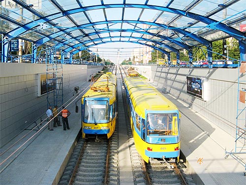 Фото до матеріалу: Як у Києві з'явилася перша в СРСР лінія швидкісного трамвая