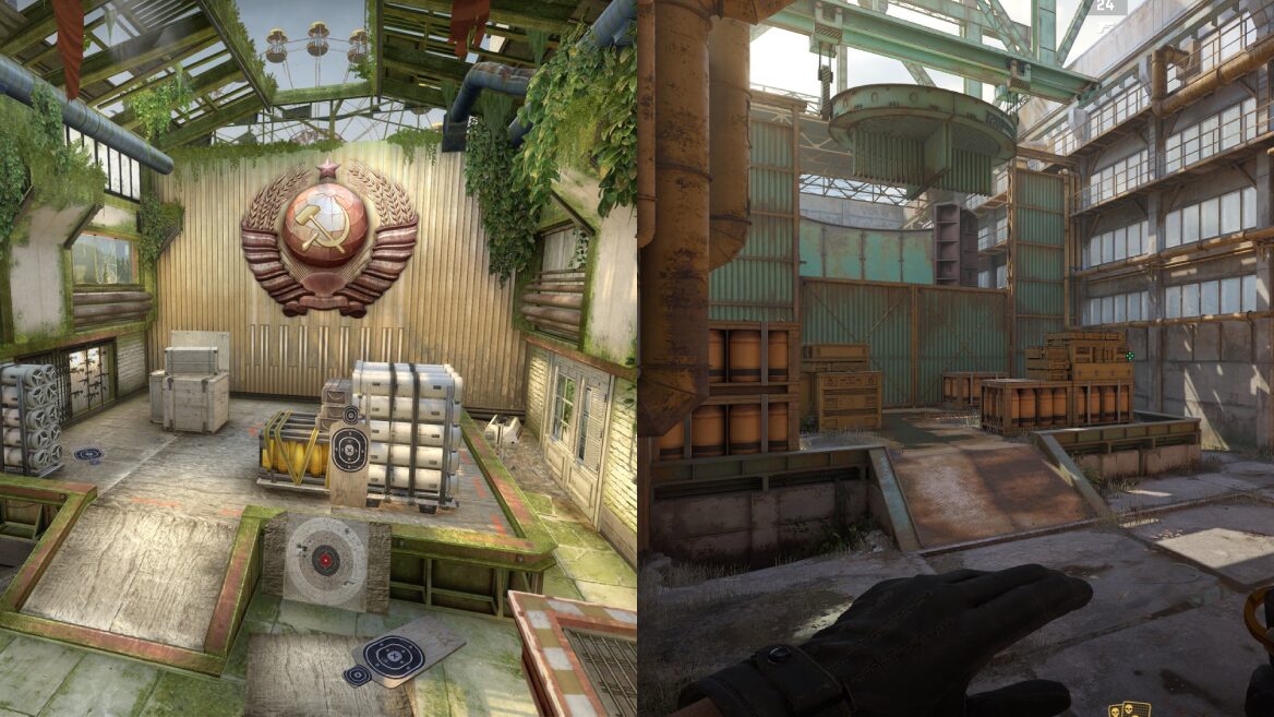 Фото до матеріалу: У Counter-Strike 2 оновили мапу Cache: тепер це Прип'ять без радянської символіки