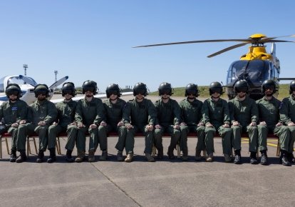 Фото до матеріалу: Українські льотчики успішно завершили підготовку у Великій Британії