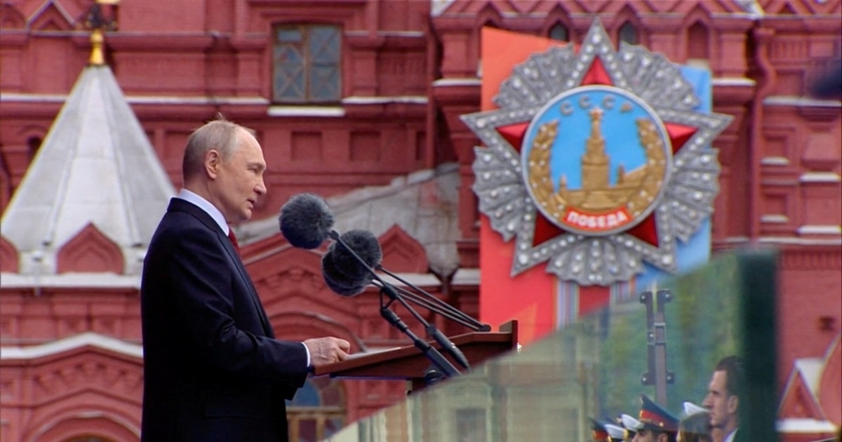 Фото до матеріалу: Путін на параді у Москві: ISW про аналіз промови про війну в Україні
