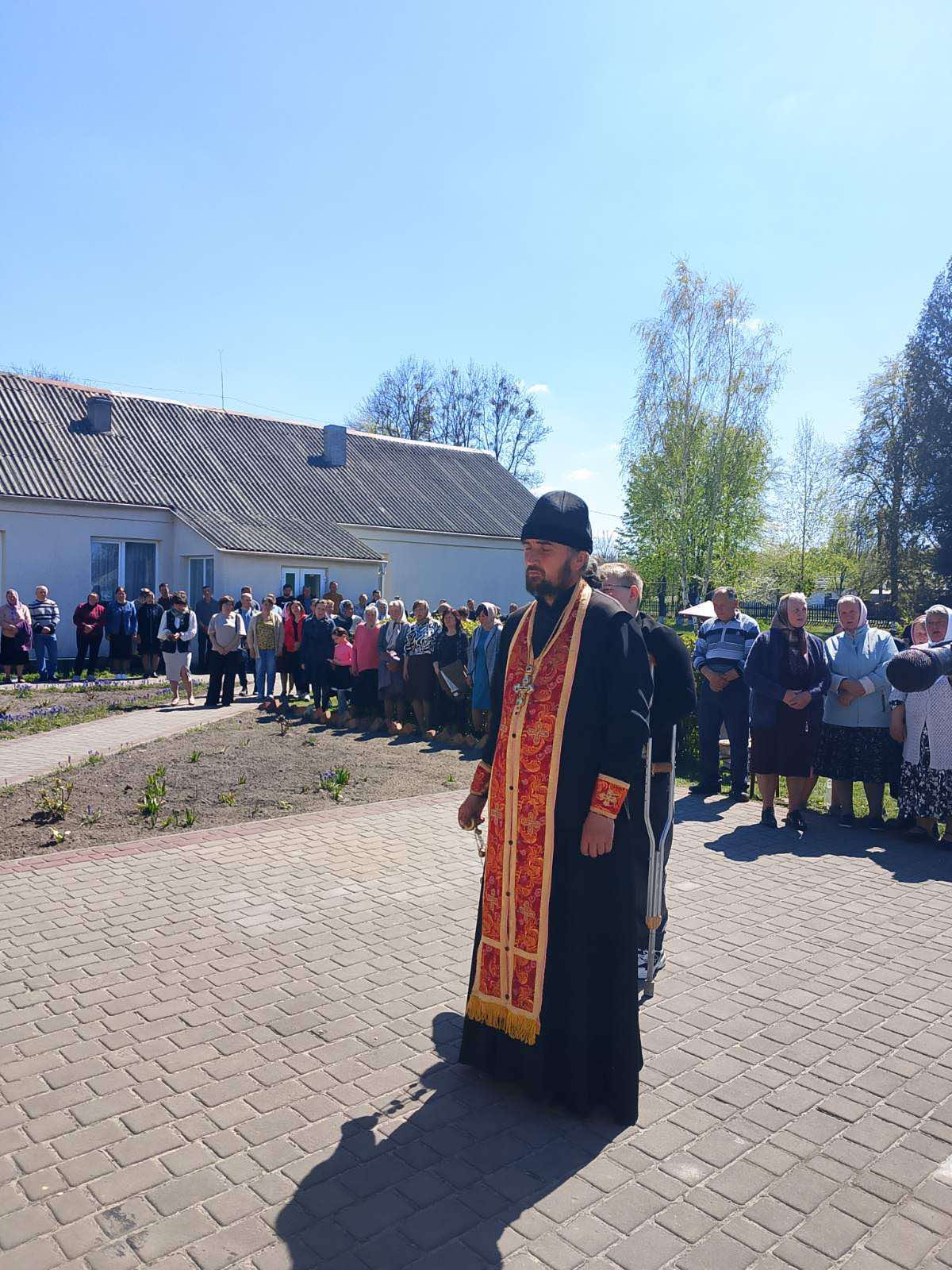 Фото до матеріалу: У селі Текля вшанували пам'ять загиблого захисника Миколи Антонюка