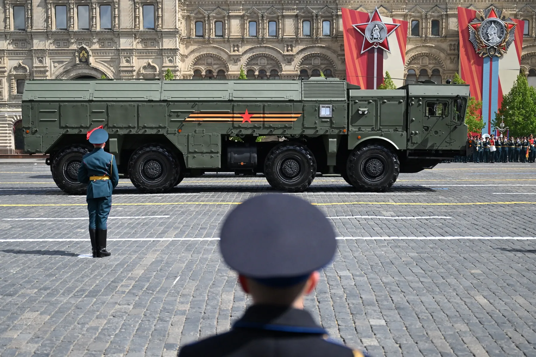 Фото до матеріалу: У Москві готують скорочений парад 9 травня: техніку можуть не виводити