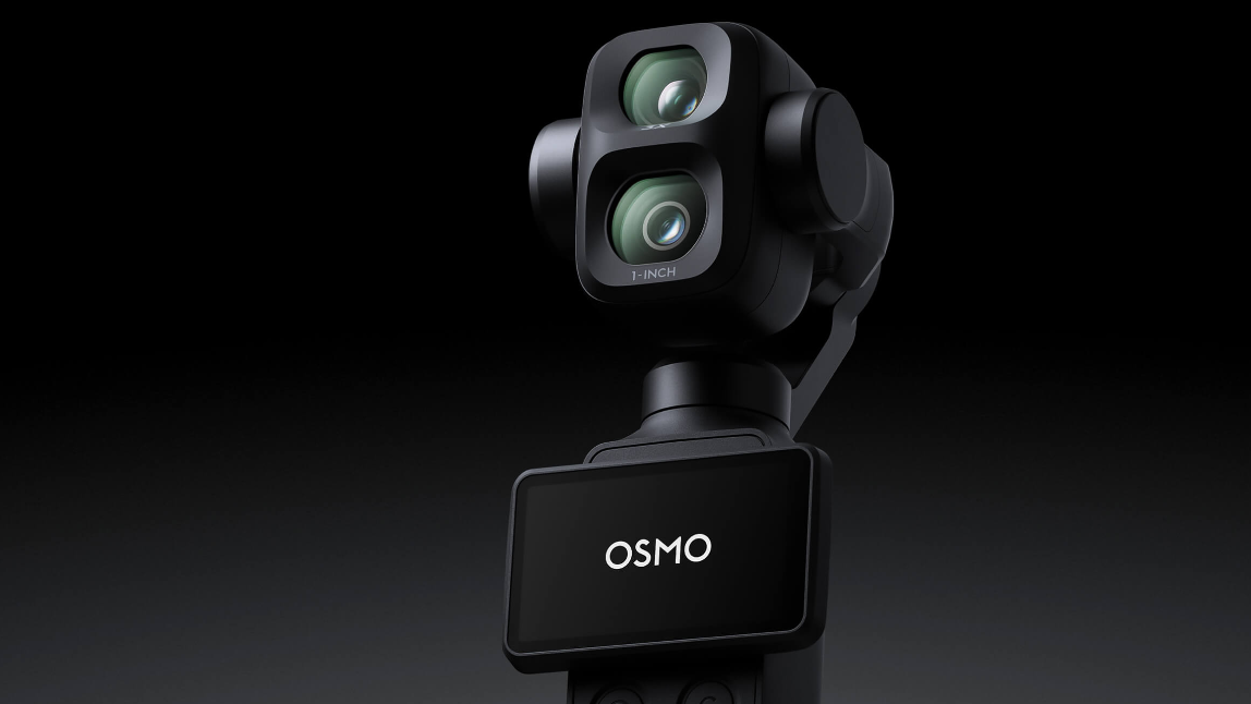 Фото до матеріалу: DJI анонсувала нову екшн-камеру Osmo Pocket 4P з вбудованим телеоб'єктивом