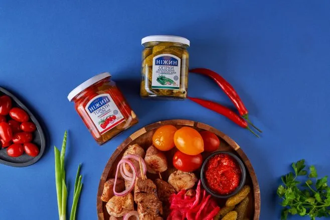 Фото до матеріалу: Експорт продукції Ніжинського консервного заводу сягнув 51%