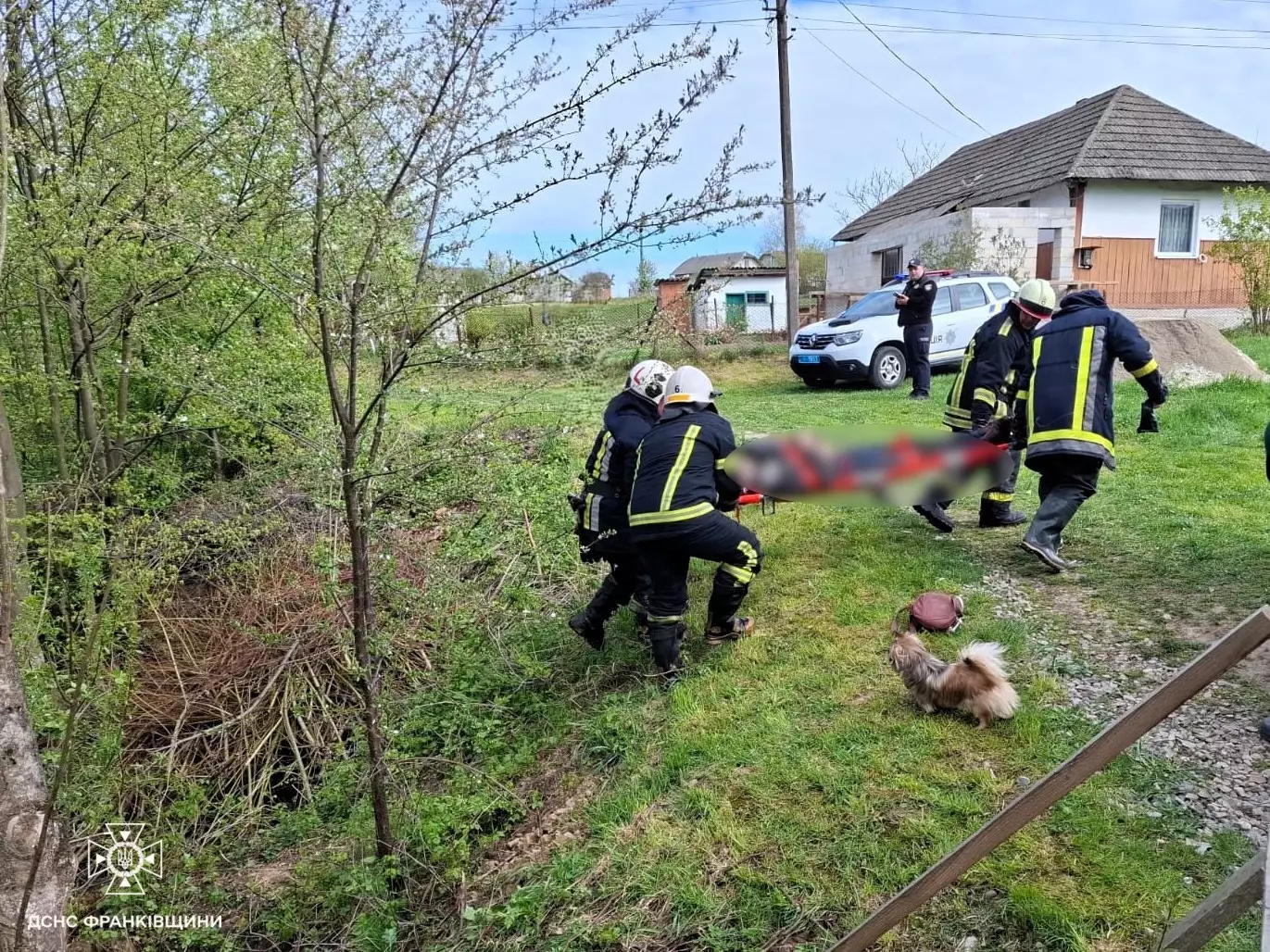 Фото до матеріалу: На Калущині з водойми дістали тіло чоловіка