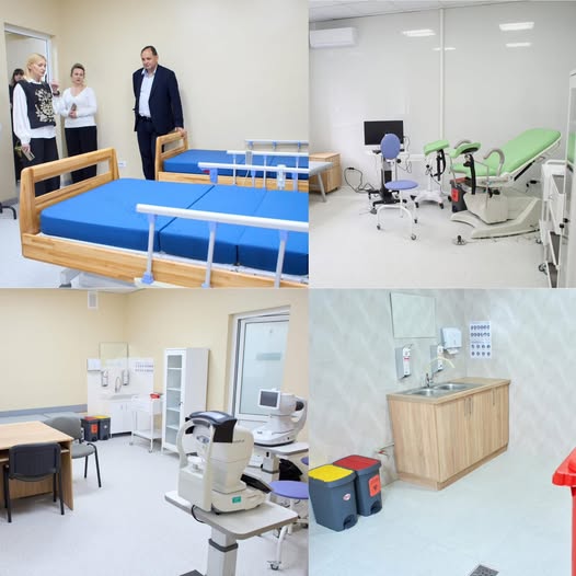 Фото до матеріалу: Відкрито оновлене клініко-діагностичне відділення в поліклініці №3 на вулиці Франка